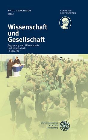 Wissenschaft und Gesellschaft von Kirchhof,  Paul