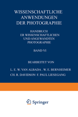 Wissenschaftliche Anwendungen der Photographie von Albada,  NA, Bernheimer,  NA, Davidson,  NA, Liesegang,  NA