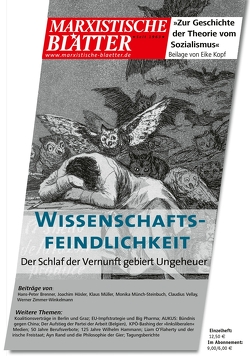 Wissenschaftsfeindlichkeit – Der Schlaf der Vernunft gebiert Ungeheuer von Geisler,  Lothar