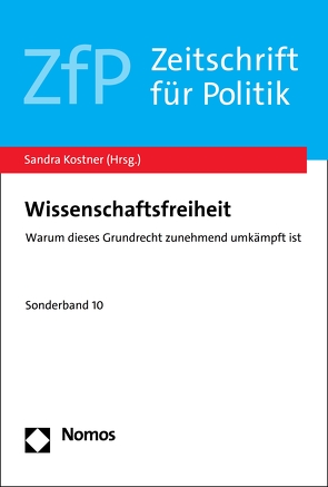 Wissenschaftsfreiheit von Kostner,  Sandra