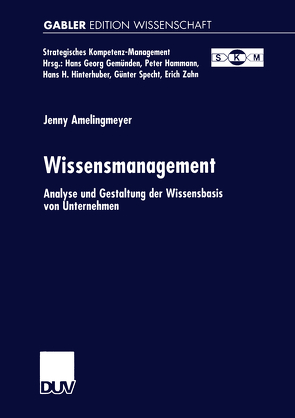 Wissensmanagement von Amelingmeyer,  Jenny