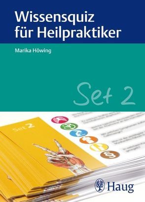 Wissensquiz für Heilpraktiker Set 2 von Höwing,  Marika