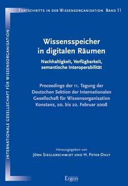 Wissensspeicher in digitalen Räumen von Ohly,  H. Peter, Sieglerschmidt,  Jörn