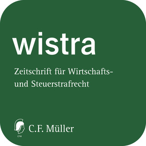 wistra von Jaeger,  Markus, Korte,  Matthias, Krekeler,  Wilhelm, Mellinghoff,  Rudolf, Möhrenschlager,  Manfred, Müller-Ehlen,  Martina, Rübenstahl,  Markus, Salditt,  Franz, Schmitz,  Roland, Wegner,  Carsten, Wulf,  Martin