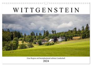 Wittgenstein – Eine Region mit beeindruckend schöner Landschaft (Wandkalender 2024 DIN A3 quer), CALVENDO Monatskalender von Bücker,  Heidi