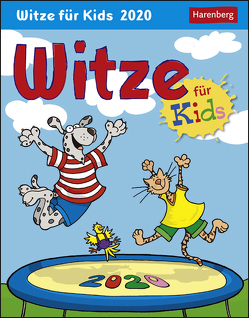 Witze für Kids Kalender 2020 von Artel,  Ann Christin, Harenberg, Raffelsiefer,  Petra