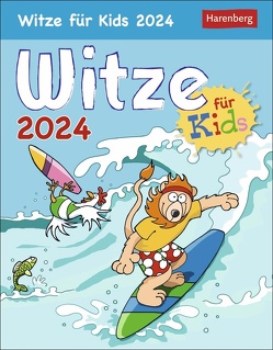 Witze für Kids Tagesabreißkalender 2024 von Artel,  Ann Christin, Raffelsiefer,  Petra