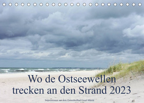 Wo de Ostseewellen trecken an den Strand 2023 (Tischkalender 2023 DIN A5 quer) von Stolzenburg,  Kerstin