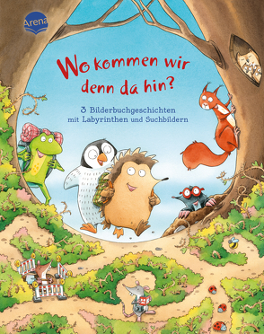 Wo kommen wir denn da hin? 3 Bilderbuchgeschichten mit Labyrinthen und Suchbildern von Hennig,  Dirk, Krämer,  Marina, Mont,  Annelie, Renger,  Nikolai, Rieckhoff,  Sibylle