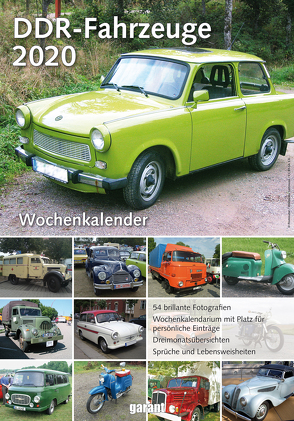 Wochenkalender DDR Fahrzeuge 2020 von garant Verlag GmbH