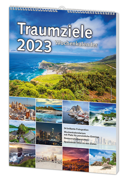 Wochenkalender Traumziele 2023