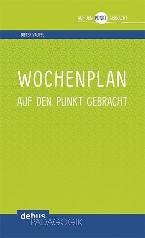 Wochenplan von Vaupel,  Dieter