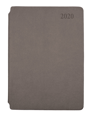 Wochenplaner A5 Soft „Grau“ 2020 mit Stiftfach