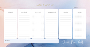 Wochenplaner „Dream Big“ von Korsch Verlag