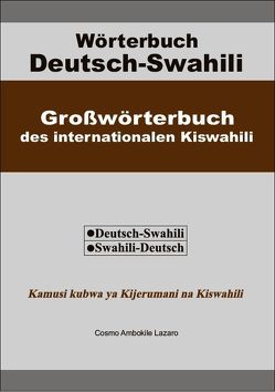 Wörterbuch Deutsch-Swahili von Lazaro,  Cosmo