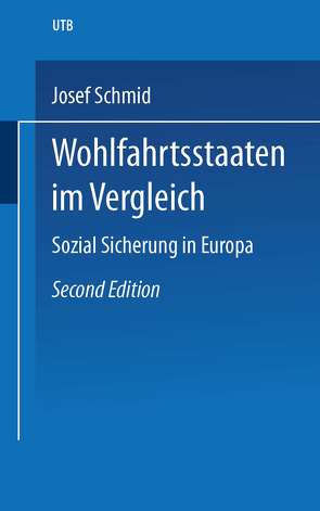 Wohlfahrtsstaaten im Vergleich von Schmid,  Josef