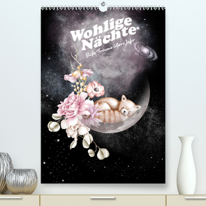 Wohlige Nächte – Süße Träume übers Jahr (hochwertiger Premium Wandkalender 2024 DIN A2 hoch), Kunstdruck in Hochglanz von Lucia Lucia