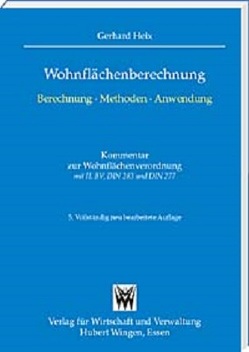 Wohnflächenberechnung von Heix,  Gerhard