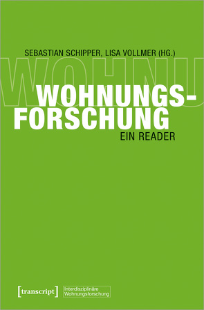 Wohnungsforschung von Schipper,  Sebastian, Vollmer,  Lisa