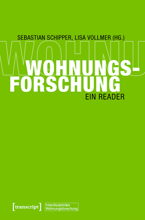 Wohnungsforschung von Schipper,  Sebastian, Vollmer,  Lisa