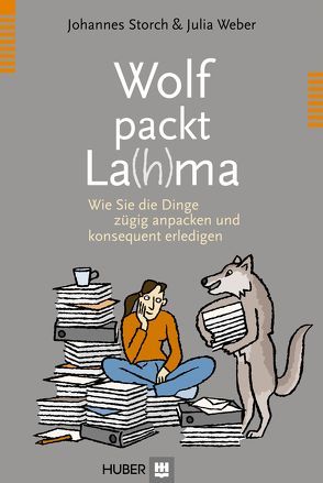 Wolf packt La(h)ma von Storch,  Johannes, Weber,  Julia