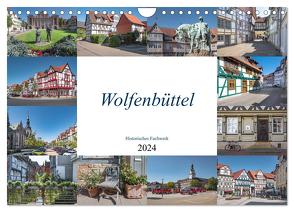 Wolfenbüttel – Historisches Fachwerk (Wandkalender 2024 DIN A4 quer), CALVENDO Monatskalender von Gierok / Magic Artist Design,  Steffen