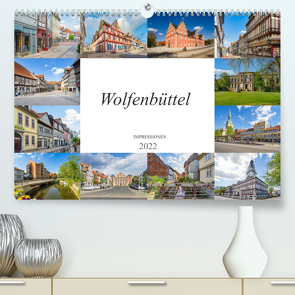 Wolfenbüttel Impressionen (Premium, hochwertiger DIN A2 Wandkalender 2022, Kunstdruck in Hochglanz) von Meutzner,  Dirk