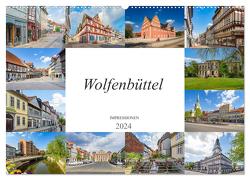 Wolfenbüttel Impressionen (Wandkalender 2024 DIN A2 quer), CALVENDO Monatskalender von Meutzner,  Dirk