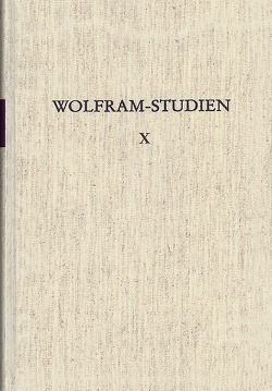 Wolfram-Studien X von Schroeder,  Werner