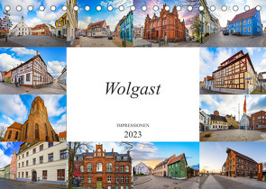 Wolgast Impressionen (Tischkalender 2023 DIN A5 quer) von Meutzner,  Dirk