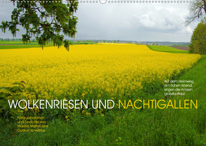 Wolkenriesen und Nachtigallen (Wandkalender 2021 DIN A2 quer) von Marten und Gudrun Schwibbe,  Martina