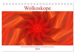 Wolkoskope – Himmlische Wolkenkreationen (Tischkalender 2024 DIN A5 quer), CALVENDO Monatskalender von Gronostay,  Norbert