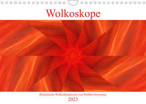 Wolkoskope – Himmlische Wolkenkreationen (Wandkalender 2023 DIN A4 quer) von Gronostay,  Norbert