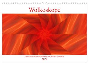 Wolkoskope – Himmlische Wolkenkreationen (Wandkalender 2024 DIN A3 quer), CALVENDO Monatskalender von Gronostay,  Norbert