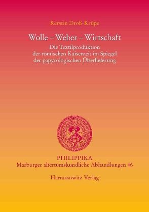 Wolle – Weber – Wirtschaft von Droß-Krüpe,  Kerstin