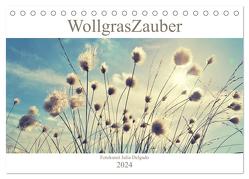 Wollgraszauber (Tischkalender 2024 DIN A5 quer), CALVENDO Monatskalender von Delgado,  Julia