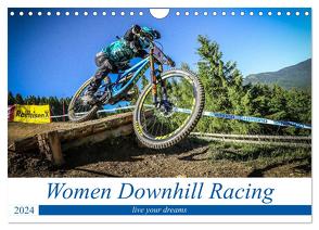 Women Downhill Racing (Wandkalender 2024 DIN A4 quer), CALVENDO Monatskalender von Fitkau,  Arne