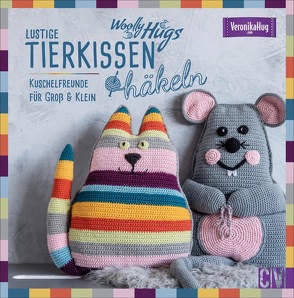 Woolly Hugs Lustige Tierkissen häkeln von Hug,  Veronika