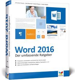 Word 2016 von Altenhof,  Olaf, Möller,  André, Peyton,  Christine, Peyton,  Daniel