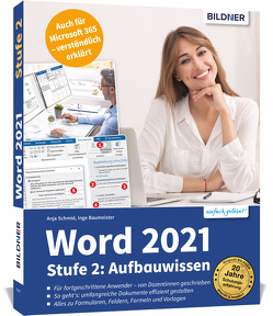 Word 2021 – Stufe 2: Aufbauwissen von Baumeister,  Inge