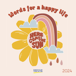 Words for a happy life 2024 von Korsch Verlag