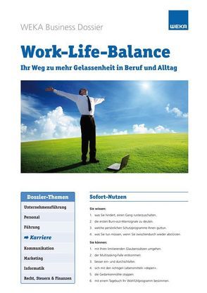 Work-Life-Balance von Eberle,  Heike