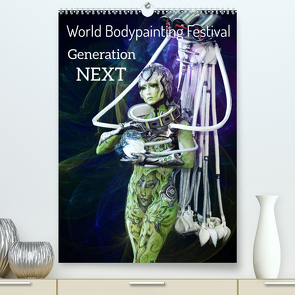 World Bodypainting Festival: Generation NEXT (Premium, hochwertiger DIN A2 Wandkalender 2023, Kunstdruck in Hochglanz) von Moisseev,  Dmitri