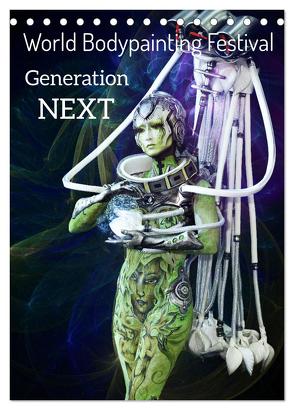 World Bodypainting Festival: Generation NEXT (Tischkalender 2024 DIN A5 hoch), CALVENDO Monatskalender von Moisseev,  Dmitri