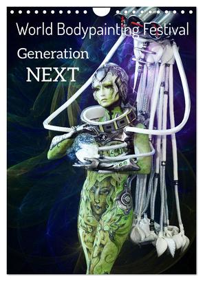 World Bodypainting Festival: Generation NEXT (Wandkalender 2024 DIN A4 hoch), CALVENDO Monatskalender von Moisseev,  Dmitri