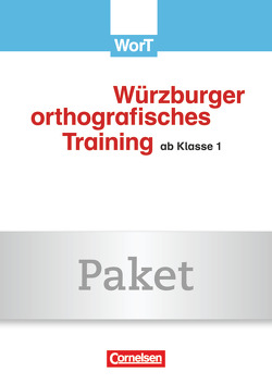 WorT – Würzburger orthografisches Training – Ein adaptierbares Rechtschreibtrainingsprogramm für die Grundschule – 1.-4. Schuljahr von Berger,  Nicole, Küspert,  Petra, Lenhard,  Wolfgang, Marx,  Peter, Schneider,  Wolfgang, Weber,  Jutta