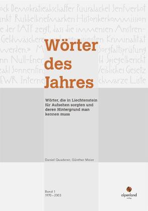 Wörter des Jahres von Meier,  Günther, Quaderer,  Daniel