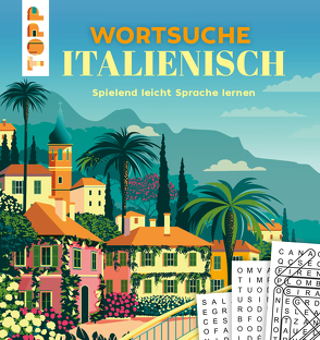 Wortsuche Italienisch – Spielend leicht Sprache lernen von Saunders,  Eric