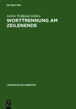 Worttrennung am Zeilenende von Wolfgang-Geilfuss,  Jochen