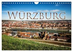 Würzburg – Die Perle Unterfrankens (Wandkalender 2024 DIN A4 quer), CALVENDO Monatskalender von Pinkoss Photostorys,  Oliver